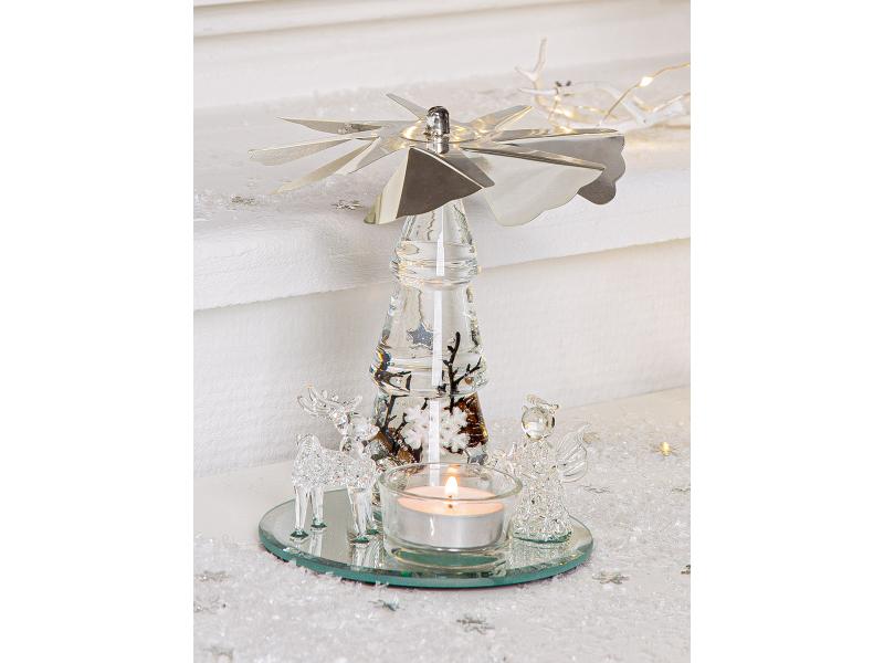72563 Dreamlight Waxinelichthouder Kerstpiramide Mini Winter Story