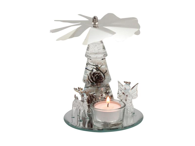 72563 Dreamlight Waxinelichthouder Kerstpiramide Mini Winter Story