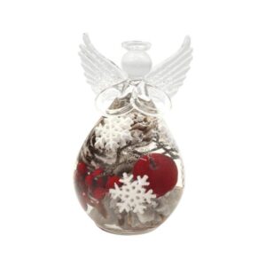 73113 Dreamlight Waxinelichthouder Angel Petit Winter Berries