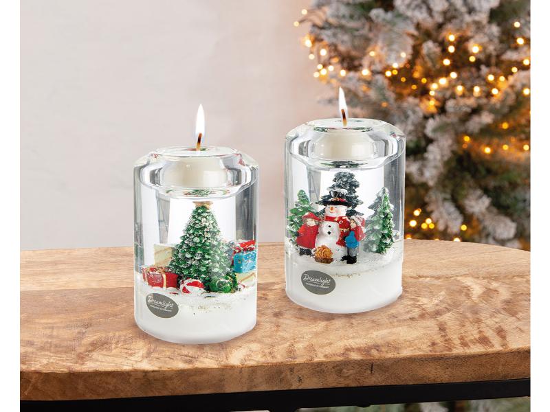 73569 Dreamlight Waxinelichthouder Candela Classic Wonderland Snowman