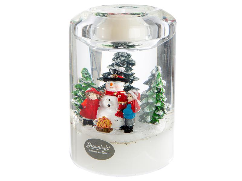 73569 Dreamlight Waxinelichthouder Candela Classic Wonderland Snowman