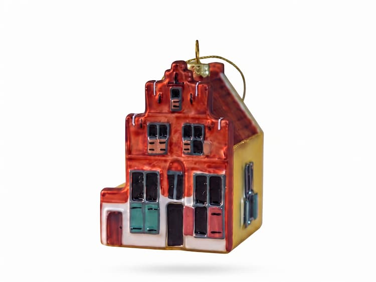 Kerstbal Het Straatje van Vermeer