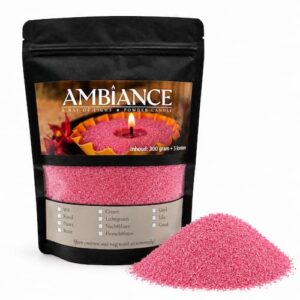 Ambiance Powder Candle Poederkaars Poederwax Zandkaars Roze