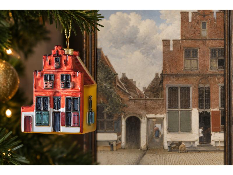 Kerstbal Het Straatje van Vermeer