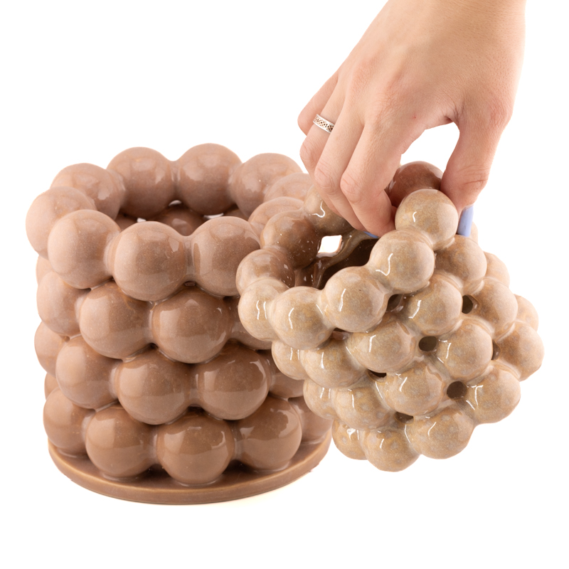 as9025 Kaarshouder Orbis S Beige