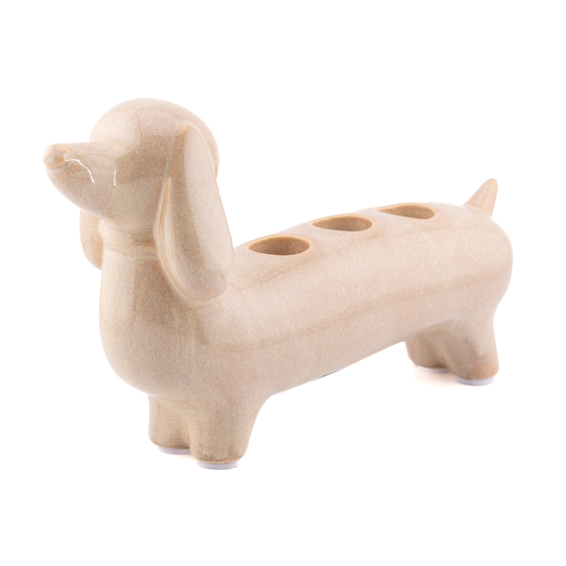 as9031 Kaarsenstandaard Hound Beige