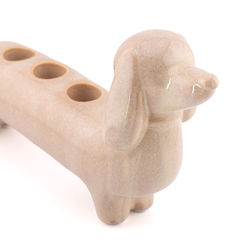 as9031 Kaarsenstandaard Hound Beige