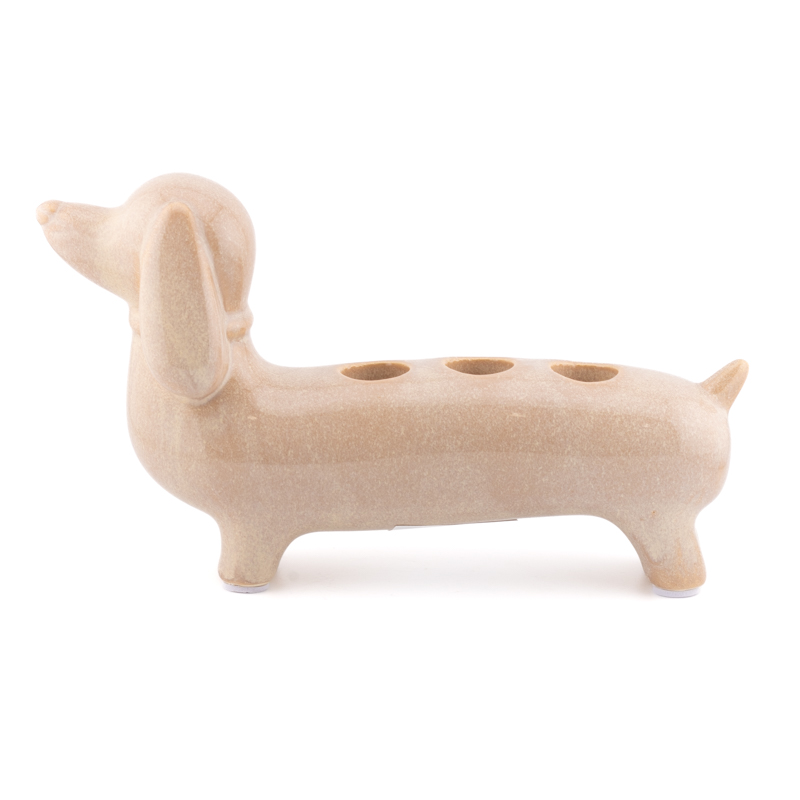 as9031 Kaarsenstandaard Hound Beige