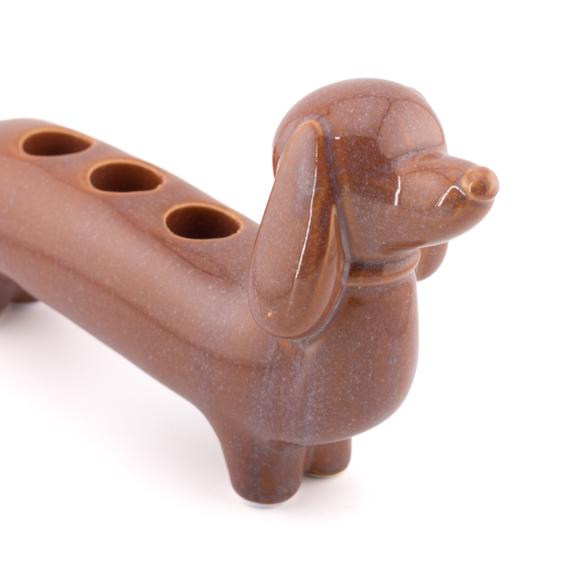 as9034 Kaarsenstandaard Hound Bruin