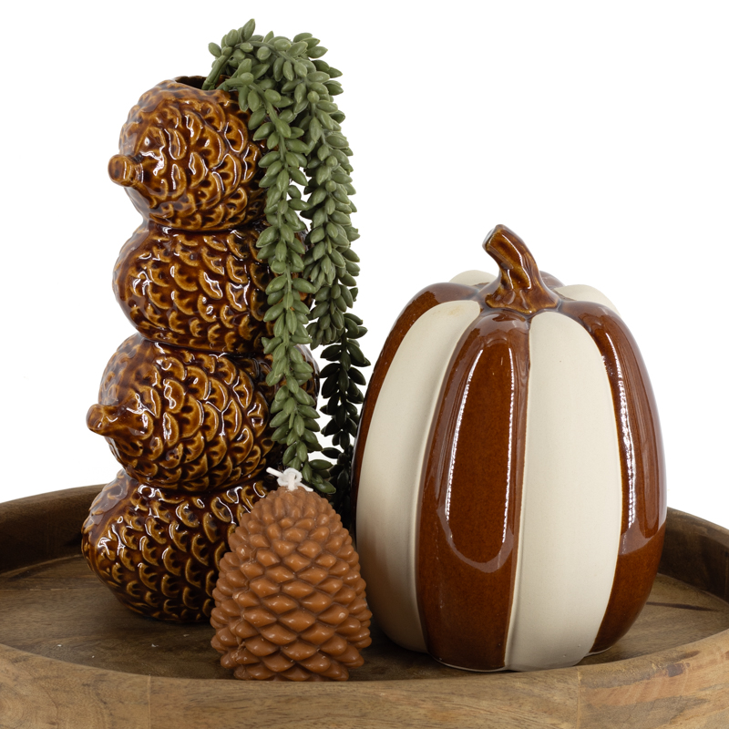 as9719 Decoratie Pompoen Earthtone S