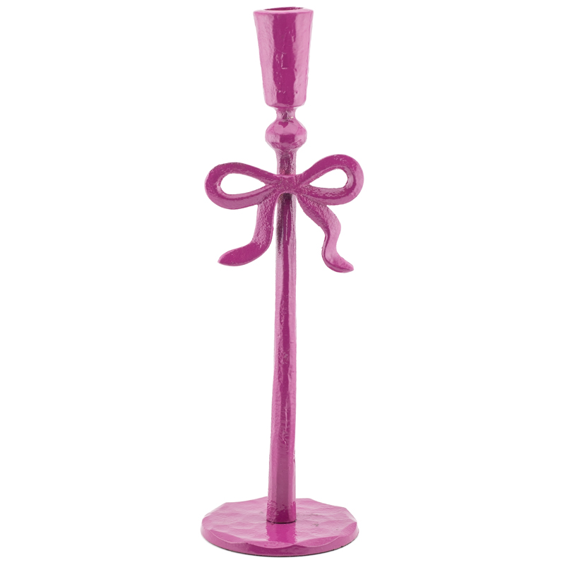 hb6898 Kandelaar Strikje 30cm Fuchsia