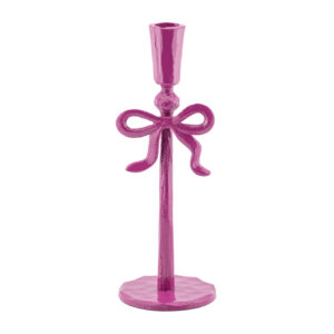 hb6899Kandelaar Strikje 25cm Fuchsia